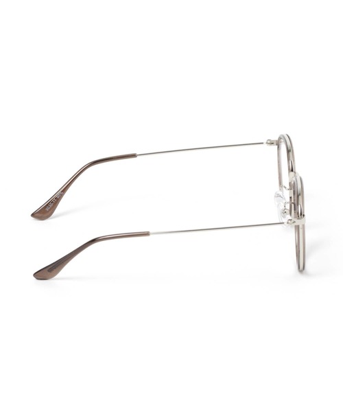 LAKOLE（ラコレ）の「ボストンフレームグラス / 272985（メガネ・レディース・ブラウン/チャコール・FREE）」の6枚目の写真