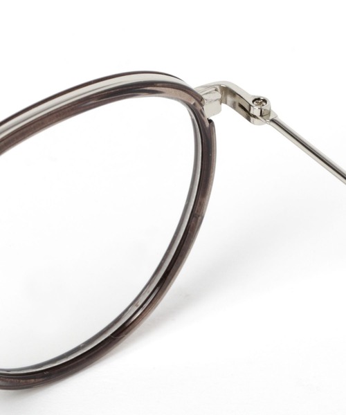 LAKOLE（ラコレ）の「ボストンフレームグラス / 272985（メガネ・レディース・ブラウン/チャコール・FREE）」の7枚目の写真