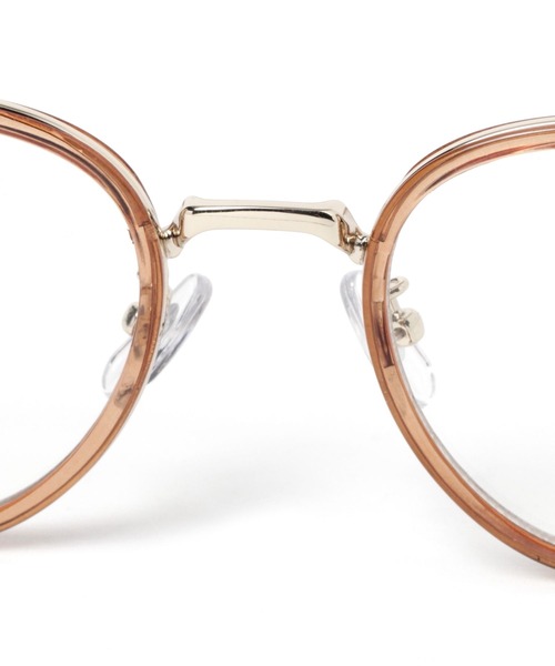 LAKOLE（ラコレ）の「ボストンフレームグラス / 272985（メガネ・レディース・ブラウン/チャコール・FREE）」の3枚目の写真