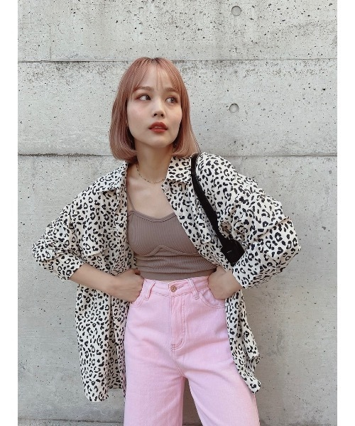 jumelle（ジュメロ）の「カップ付きインナー（キャミソール・レディース・ブラウン/カーキ・FREE）」の10枚目の写真