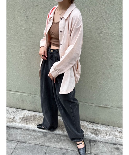 jumelle（ジュメロ）の「カップ付きインナー（キャミソール・レディース・ブラウン/カーキ・FREE）」の19枚目の写真