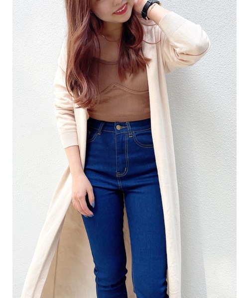 jumelle（ジュメロ）の「カップ付きインナー（キャミソール・レディース・ブラウン/カーキ・FREE）」の22枚目の写真