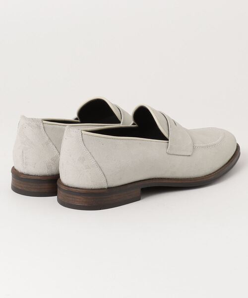 HIGH STREET（ハイストリート）の「HIGH STREET∴花柄フィルムローファー（ローファー・メンズ・グレー・S）」の3枚目の写真