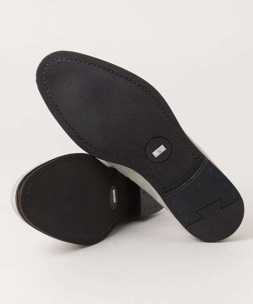 HIGH STREET（ハイストリート）の「HIGH STREET∴花柄フィルムローファー（ローファー・メンズ・グレー・S）」の2枚目の写真