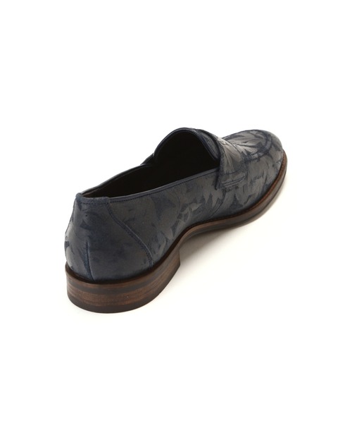 HIGH STREET（ハイストリート）の「HIGH STREET∴花柄フィルムローファー（ローファー・メンズ・グレー・S）」の5枚目の写真