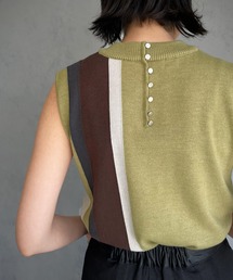 &g'aime | 【&g’aime】マルチストライプニット(ニット/セーター)