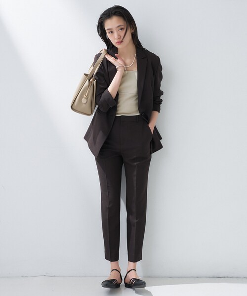 【SSサイズ別注/日本製】ビスチェインナータンクトップ（タンクトップ）｜INDIVI（インディヴィ）