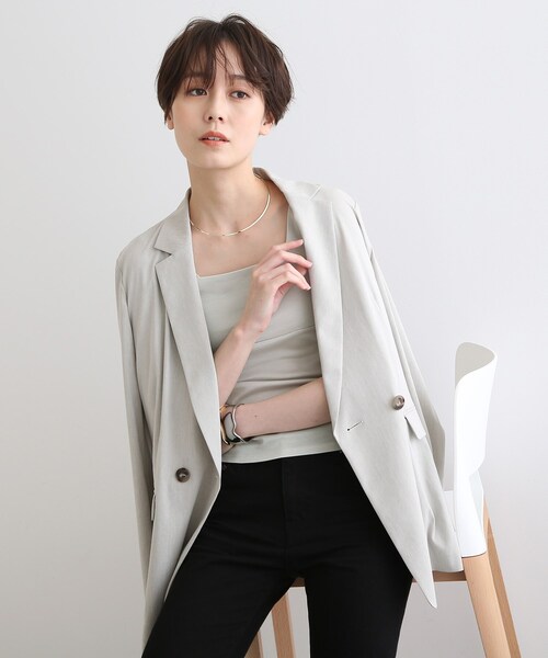 【SSサイズ別注/日本製】ビスチェインナータンクトップ（タンクトップ）｜INDIVI（インディヴィ）