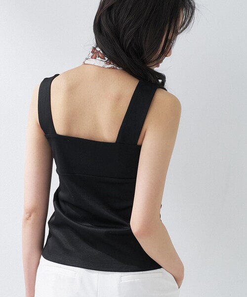 【SSサイズ別注/日本製】ビスチェインナータンクトップ（タンクトップ）｜INDIVI（インディヴィ）