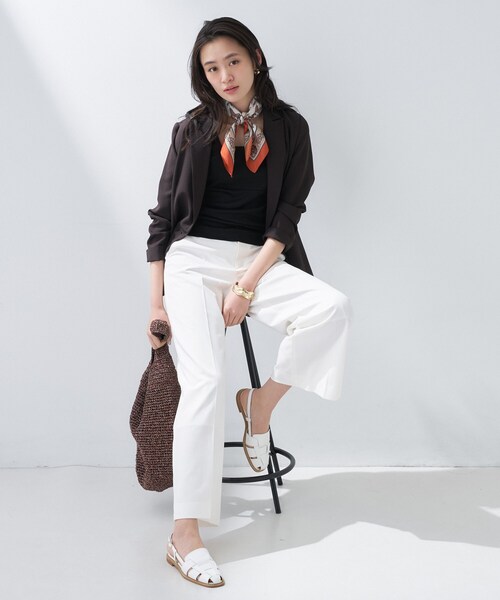 【SSサイズ別注/日本製】ビスチェインナータンクトップ（タンクトップ）｜INDIVI（インディヴィ）