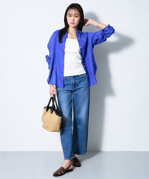 【SSサイズ別注/日本製】ビスチェインナータンクトップ（タンクトップ）｜INDIVI（インディヴィ）