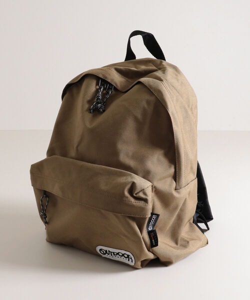 OUTDOOR PRODUCTS（アウトドアプロダクツ）の「【OUTDOOR PRODUCTS/アウトドアプロダクツ】MIDEIUM ナイロンデイパック（バックパック/リュック・メンズ・ブラック/ダークグリーン/ベージュ/グレー/レッド/グリーン・FREE）」の4枚目の写真