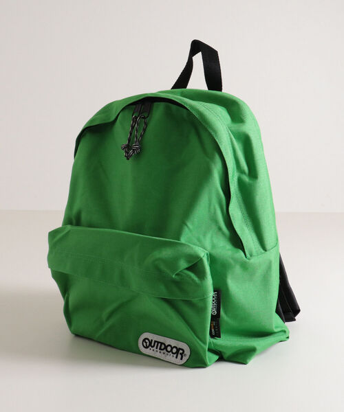 OUTDOOR PRODUCTS（アウトドアプロダクツ）の「【OUTDOOR PRODUCTS/アウトドアプロダクツ】MIDEIUM ナイロンデイパック（バックパック/リュック・メンズ・ブラック/ダークグリーン/ベージュ/グレー/レッド/グリーン・FREE）」の5枚目の写真