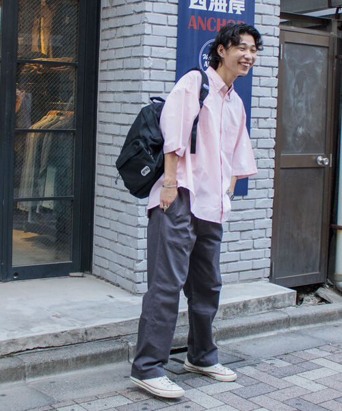 OUTDOOR PRODUCTS（アウトドアプロダクツ）の「【OUTDOOR PRODUCTS/アウトドアプロダクツ】MIDEIUM ナイロンデイパック（バックパック/リュック・メンズ・ブラック/ダークグリーン/ベージュ/グレー/レッド/グリーン・FREE）」の10枚目の写真