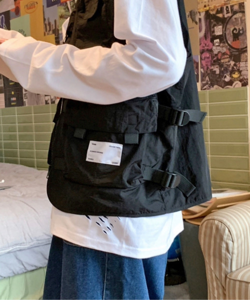 ARULE（アルール）の「『ARULE/アルール』ポケットベスト【Y】【CN】（ベスト・メンズ・ブラック・M/L）」の7枚目の写真