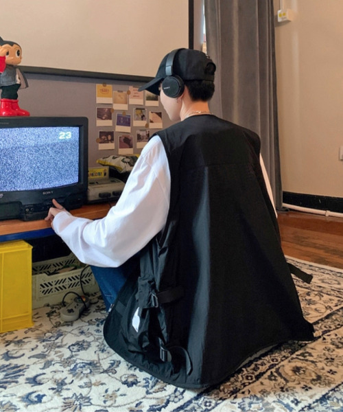 ARULE（アルール）の「『ARULE/アルール』ポケットベスト【Y】【CN】（ベスト・メンズ・ブラック・M/L）」の11枚目の写真