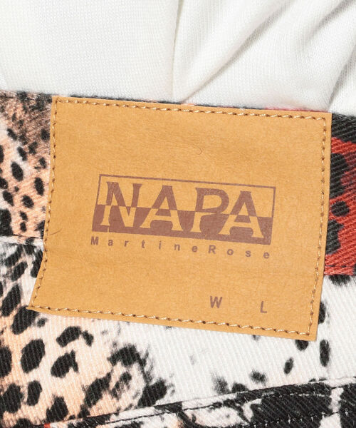NAPA by Martine Rose(ナパバイマーティンローズ)の「Napa by Martine Rose/ナパ バイ マーティンローズ/M-ROMA 総柄トラウザー ヒョウ柄 ボトムス(その他パンツ・メンズ・レッド・SMALL)」の8枚目の写真
