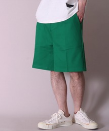 BAYBLO | 【ユニセックス】カラー ワイド ショートパンツ(KU)(チノパンツ)