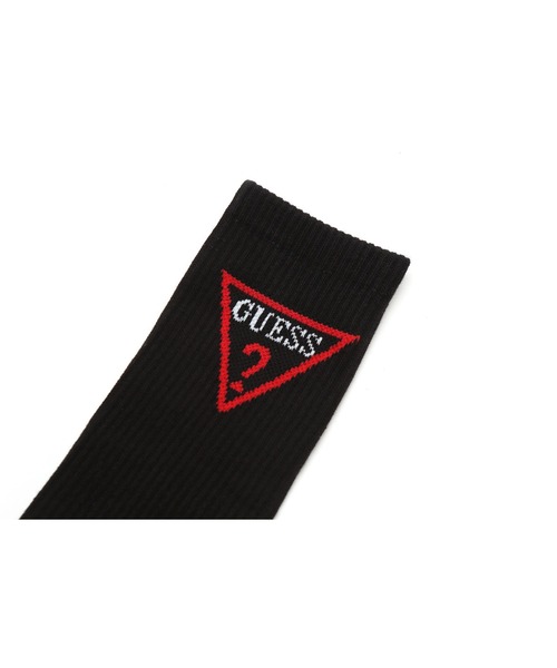Guess（ゲス）の「GUESS Originals Paolo Logo Socks（ソックス/靴下・メンズ・ホワイト/ブラック/オレンジ・ONE SIZE）」の7枚目の写真