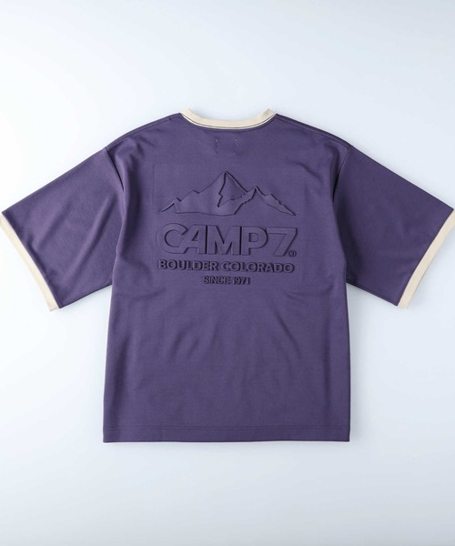 CAMP7（キャンプセブン）の「【CAMP7】バックエンボスポケＴシャツ（Tシャツ/カットソー・レディース・パープル/ネイビー/ホワイト・M/L）」の20枚目の写真