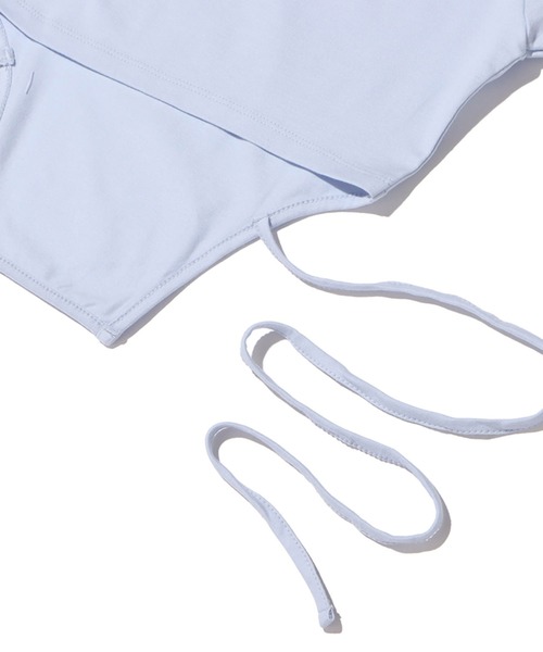 atmos pink（アトモスピンク）の「atmos pink タイトラグランTシャツ（Tシャツ/カットソー・レディース・アイボリー/サックスブルー/グレー・FREE）」の16枚目の写真