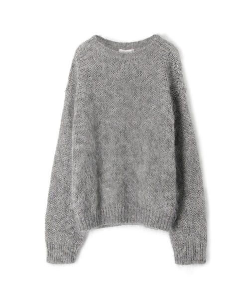 TOMORROWLAND （トゥモローランド）の「キッドモヘヤ クルーネックプルオーバー（ニット/セーター・レディース・ホワイト/ネイビー/グレー・FREE）」の2枚目の写真