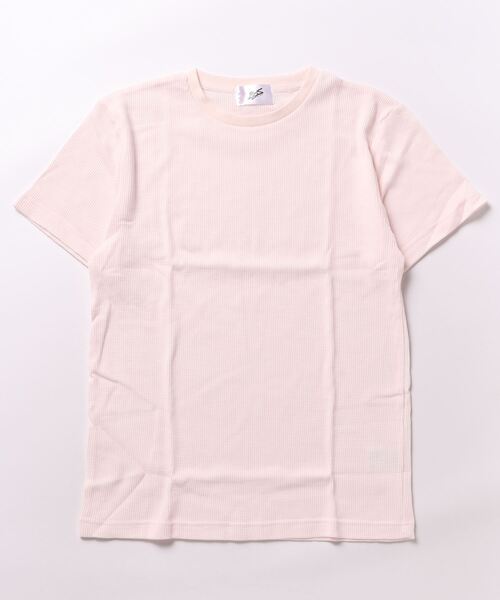 sunny branch(サニーブランチ)の「★サーマル★半袖クルーネックTシャツ(Tシャツ/カットソー・レディース・サックスブルー/ピンク/ホワイト/ブラック/グレー/カーキ/ネイビー・X-LARGE/LARGE/MEDIUM)」の7枚目の写真