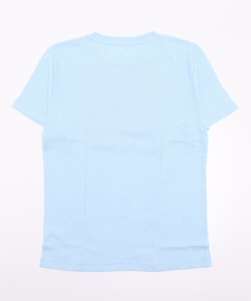 sunny branch(サニーブランチ)の「★サーマル★半袖クルーネックTシャツ(Tシャツ/カットソー・レディース・サックスブルー/ピンク/ホワイト/ブラック/グレー/カーキ/ネイビー・X-LARGE/LARGE/MEDIUM)」の8枚目の写真
