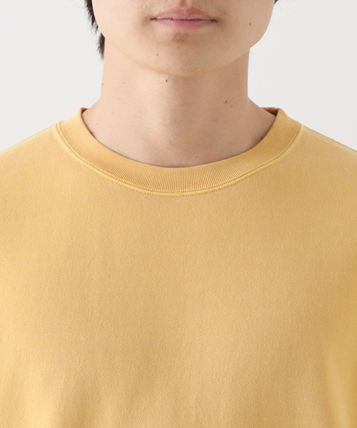 JOURNAL STANDARD(ジャーナルスタンダード)の「ハーフスリーブスウェット ピグメントダイ(Tシャツ/カットソー・メンズ・ライトグリーン/ブラック系その他/イエロー/グレー・MEDIUM/LARGE)」の14枚目の写真