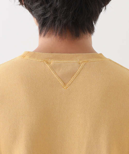 JOURNAL STANDARD(ジャーナルスタンダード)の「ハーフスリーブスウェット ピグメントダイ(Tシャツ/カットソー・メンズ・ライトグリーン/ブラック系その他/イエロー/グレー・MEDIUM/LARGE)」の10枚目の写真
