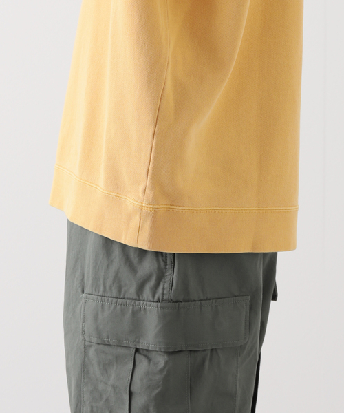 JOURNAL STANDARD(ジャーナルスタンダード)の「ハーフスリーブスウェット ピグメントダイ(Tシャツ/カットソー・メンズ・ライトグリーン/ブラック系その他/イエロー/グレー・MEDIUM/LARGE)」の17枚目の写真
