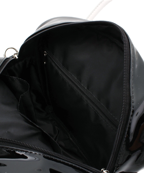 WEGO（ウィゴー）の「WEGO/カップケーキショルダーバッグ（ショルダーバッグ・レディース・ホワイト/ブラック・FREE）」の3枚目の写真