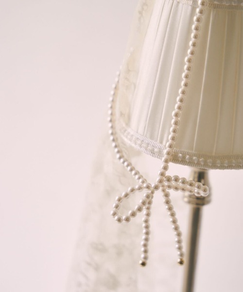 MIRO AMURETTE（ミロアミュレット）の「ribbon pearl neckless（ネックレス・レディース・ホワイト・FREE）」の10枚目の写真