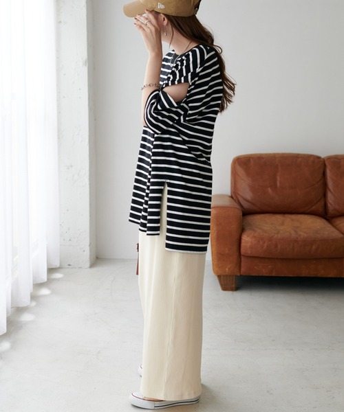 DISCOAT(ディスコート)の「リブナロースカート(スカート・レディース・ブラック/オレンジ/グリーン/ホワイト系その他・FREE)」の20枚目の写真