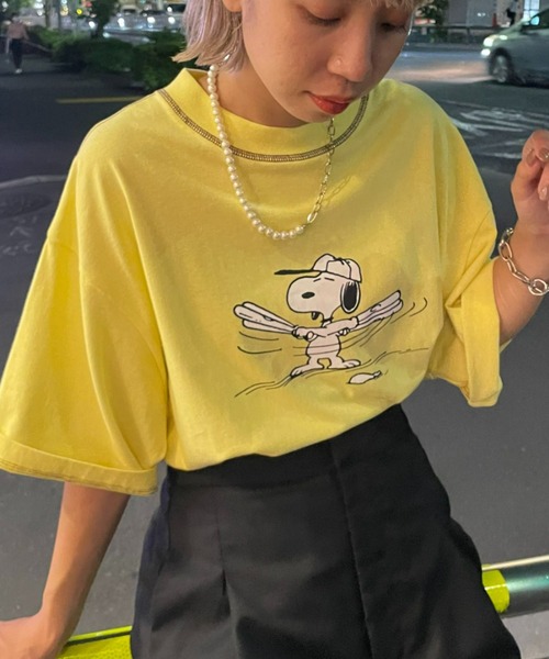 Vintage PEANUTS(ビンテージピーナッツ)の「Vintage PEANUTS Tシャツ / スヌーピー /チャーリー・ブラウン(Tシャツ/カットソー・メンズ・グレー系その他/グリーン系その他/イエロー系その他/グレー系その他2/グリーン系その他2/イエロー系その他2・MEDIUM/LARGE)」の6枚目の写真