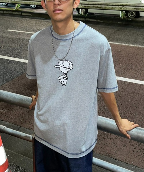Vintage PEANUTS(ビンテージピーナッツ)の「Vintage PEANUTS Tシャツ / スヌーピー /チャーリー・ブラウン(Tシャツ/カットソー・メンズ・グレー系その他/グリーン系その他/イエロー系その他/グレー系その他2/グリーン系その他2/イエロー系その他2・MEDIUM/LARGE)」の9枚目の写真