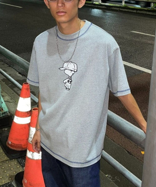 Vintage PEANUTS(ビンテージピーナッツ)の「Vintage PEANUTS Tシャツ / スヌーピー /チャーリー・ブラウン(Tシャツ/カットソー・メンズ・グレー系その他/グリーン系その他/イエロー系その他/グレー系その他2/グリーン系その他2/イエロー系その他2・MEDIUM/LARGE)」の10枚目の写真