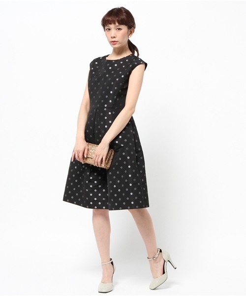 Martinique マルティニーク の Martinique ドットプリントワンピース ワンピース Wear