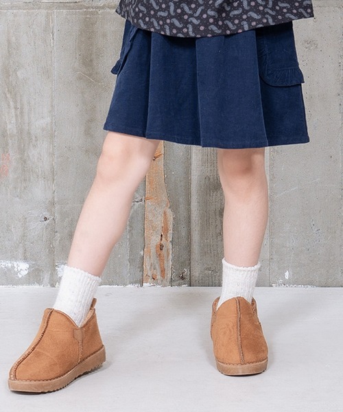 RAGMART(ラグマート)の「シャツコールギャザースカート(スカート・キッズ・ネイビー/レッド・120cm/130cm/110cm/100cm)」の1枚目の写真