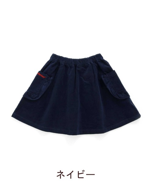 RAGMART(ラグマート)の「シャツコールギャザースカート(スカート・キッズ・ネイビー/レッド・120cm/130cm/110cm/100cm)」の6枚目の写真