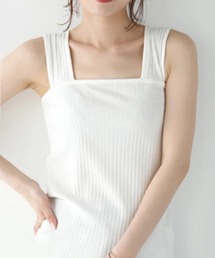 STYLEBLOCK（スタイルブロック）の「スクエアネックリブタンクトップ（タンクトップ）」
