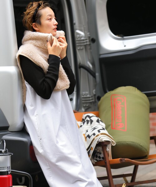 ★美品◆シップスエニィ◆別注 高山都 オールシーズン ステッチ ワンピース ☆美品◇シップスエニィ◇別注 高山都 オールシーズン ステッチ