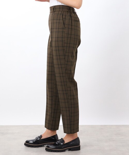 DRESKIP（ドレスキップ）の「◆【洗える/毛玉になりにくい】WOOLFEEL素材でホッとする　テ－パ－ドパンツ（その他パンツ・レディース・キャメル/グレー系その他2/ダークブラウン系1/オレンジ/ブラック・02/03）」の8枚目の写真