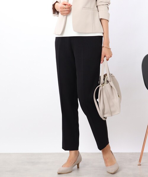 DRESKIP（ドレスキップ）の「◆【洗える/毛玉になりにくい】WOOLFEEL素材でホッとする　テ－パ－ドパンツ（その他パンツ・レディース・キャメル/グレー系その他2/ダークブラウン系1/オレンジ/ブラック・02/03）」の22枚目の写真