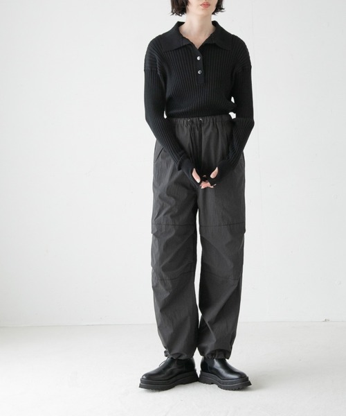 ATさん専用 yuw（ユウ）の「リブポロニットLS 123217（カーディガン