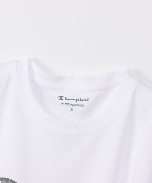 Champion(チャンピオン)の「【Champion/チャンピオン】レディース スポーツ ロングスリーブTシャツ(Tシャツ/カットソー・レディース・ホワイト/ブラック/ネイビー/サーモンピンク・MEDIUM/LARGE)」の13枚目の写真