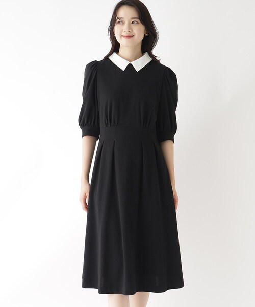 index（インデックス）の「◇エリつき ポンチジャージワンピース【WEB