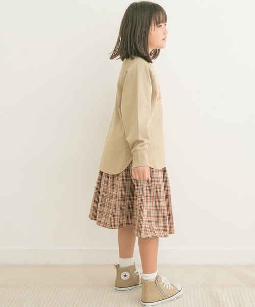 URBAN RESEARCH DOORS（アーバンリサーチドアーズ）の「チェックギャザースカート(KIDS)（その他パンツ・キッズ・グリーン系その他/ピンク系その他・120/105/150/135）」の8枚目の写真