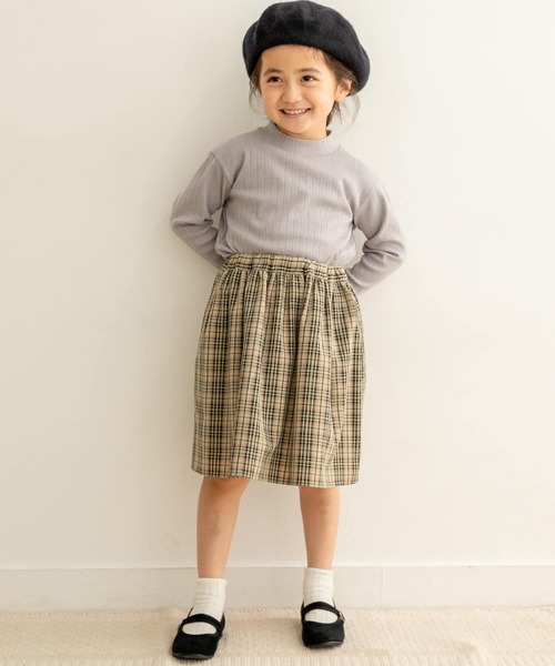 URBAN RESEARCH DOORS（アーバンリサーチドアーズ）の「チェックギャザースカート(KIDS)（その他パンツ・キッズ・グリーン系その他/ピンク系その他・120/105/150/135）」の11枚目の写真