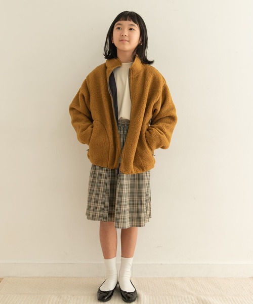 URBAN RESEARCH DOORS（アーバンリサーチドアーズ）の「チェックギャザースカート(KIDS)（その他パンツ・キッズ・グリーン系その他/ピンク系その他・120/105/150/135）」の17枚目の写真